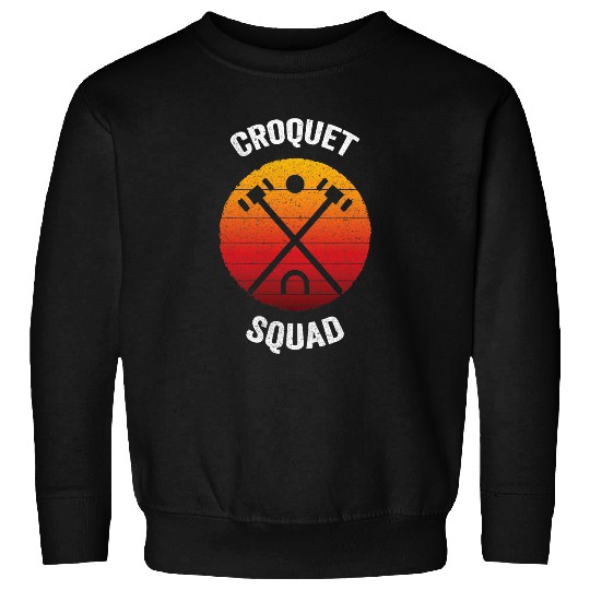 Croquet Squad vintages Croquet Sweatshirts