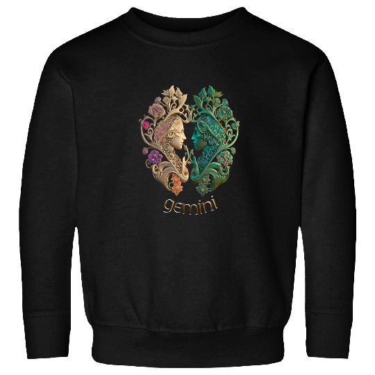 Gemini Zodiac Air Sign Astrology Sweatshirts
