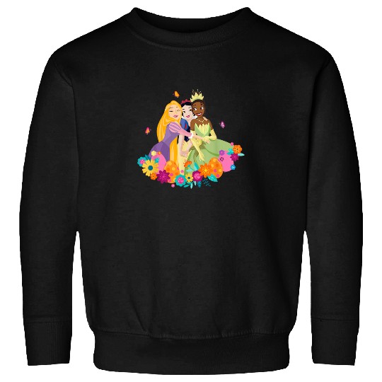 Disney Princess Rapunzel Snow White Tiana Spring Sweatshirts