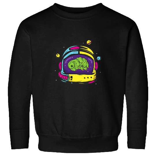 Teacher Job Tardigrade In Space Water Bear Microbiologist Sweatshirts