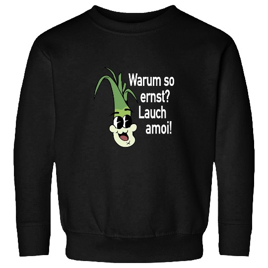 Why so serious Lauch amoi Fitness Leek Onion Gym Leek Sweatshirts