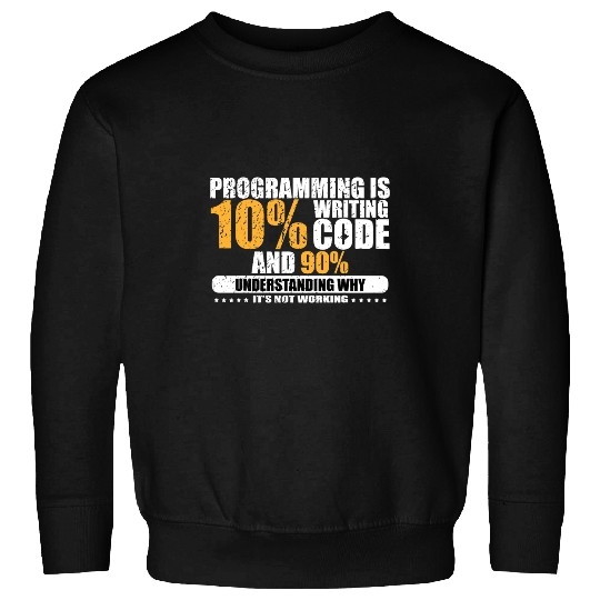 Programming Quote for Software Developer Sweatshirts