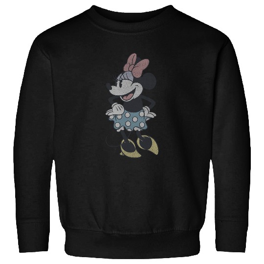 Disney Mickey And Friends Minnie Mouse Retro Dancing Pose Sweatshirts