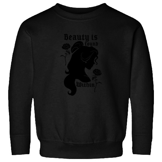 Disney Beauty The Beast Belle Found Within Graphic Hoodie Sweatshirts