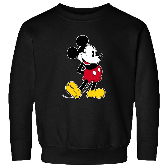Disney Mickey Mouse Classic Pose V-Neck Sweatshirts