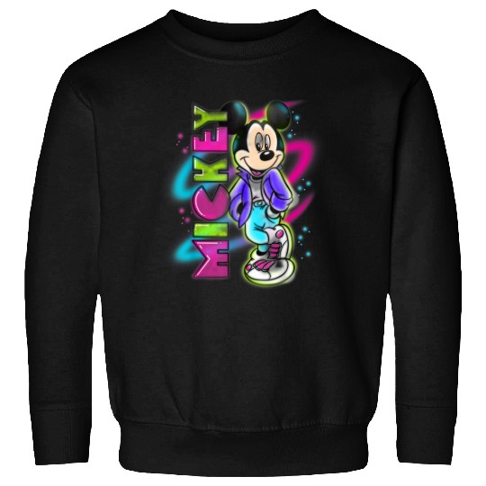 Disneyss Mickey Mouse Airbrush Sweatshirts