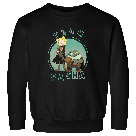 Disney Channel Amphibia Team Sasha Sweatshirts