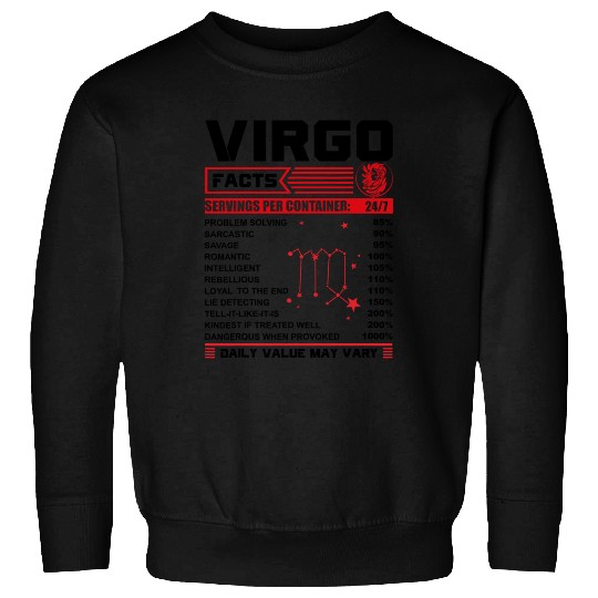 Birthday Virgo Facts Sweatshirt