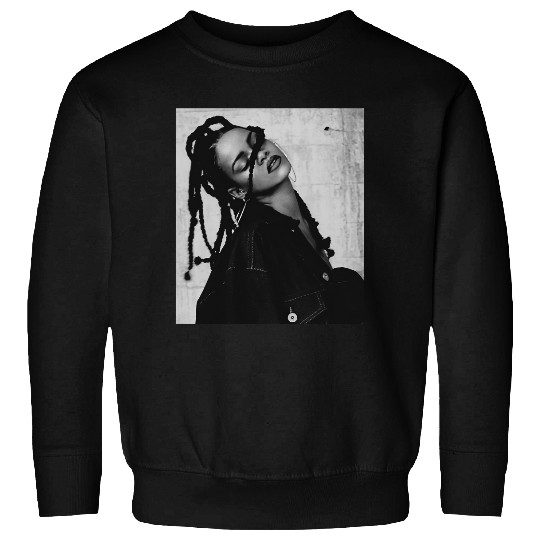 Rihanna B&W Aesthetic Sweatshirt