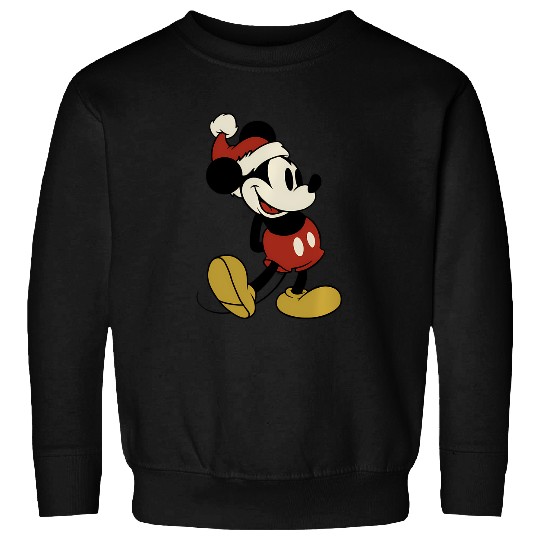 Disney Classic Santa Mickey Mouse Sweatshirts