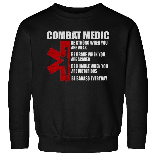 Army Combat Medic Veteran Sweatshirts