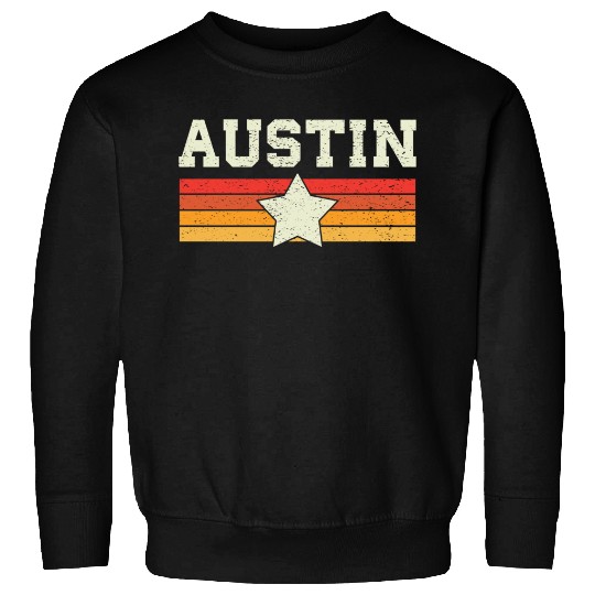 Austin Texas Retro Vintage Sweatshirt