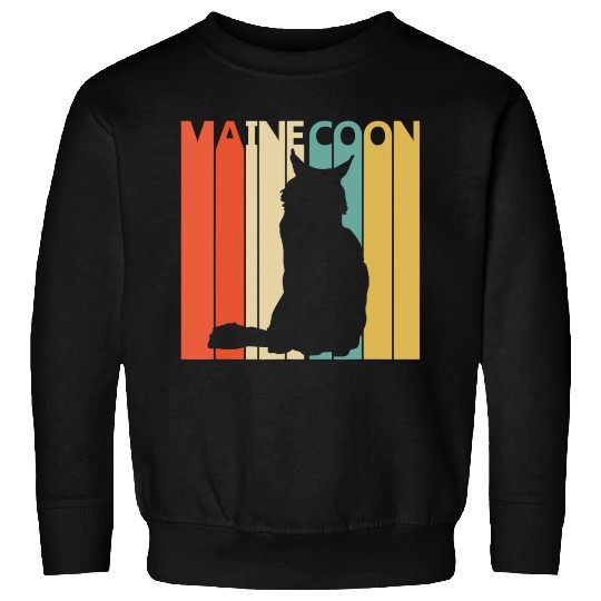 Vintage Maine Coon Cat Sweatshirt