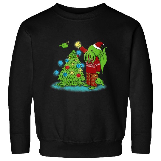 Cthulhu Christmas Tree Sweatshirts