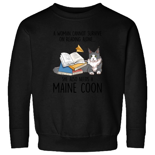 Sche Also Needs A Maine Coon Cat Sweatshirt