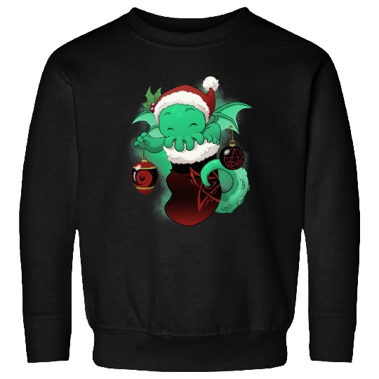 Stocking Stuffers Cthulhu Christmas Sweatshirts