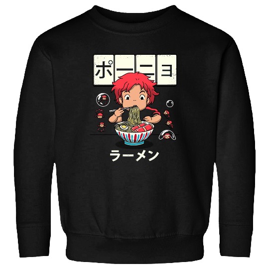 Ponyo Goldfish Ramen Sweatshirt