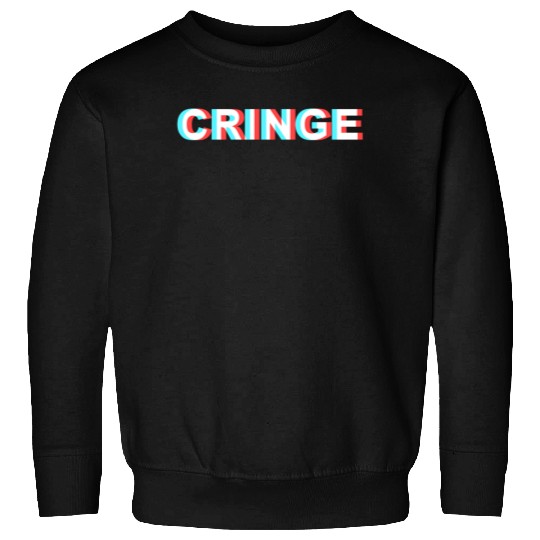 Optical Illusion Cringe Sweatshirt