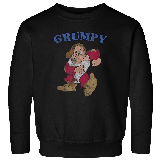 Disneyss Snow White And The Seven Dwarfs A Grumpy Character Sweatshirts