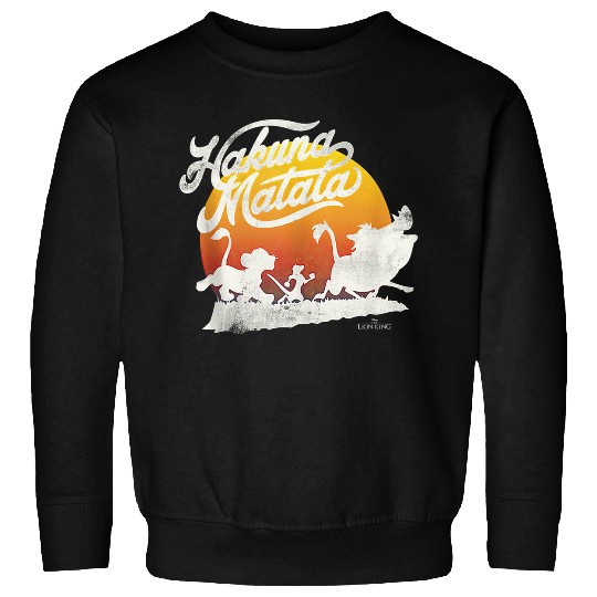Disneyss The Lion King Hakuna Matata Sunset March Sweatshirts