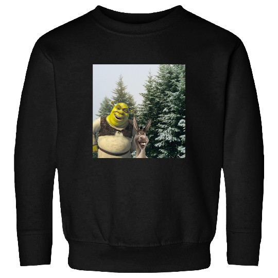 Shrek And Donkey Being Besties  : Shrek Same Swamp Forever , Shrek Shirt, Disney Fiona Princess , Shrek,Shrek Sweatshirts