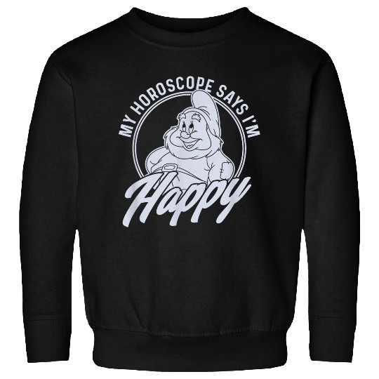 Disneyss Snow White And The Seven Dwarfs I'm Happy Sweatshirts