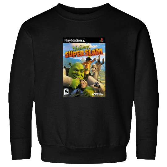 Shrek Super Slam PlayStation 2  : Shrek Same Swamp Forever , Shrek Shirt, Disney Fiona Princess , Shrek,Shrek Sweatshirts