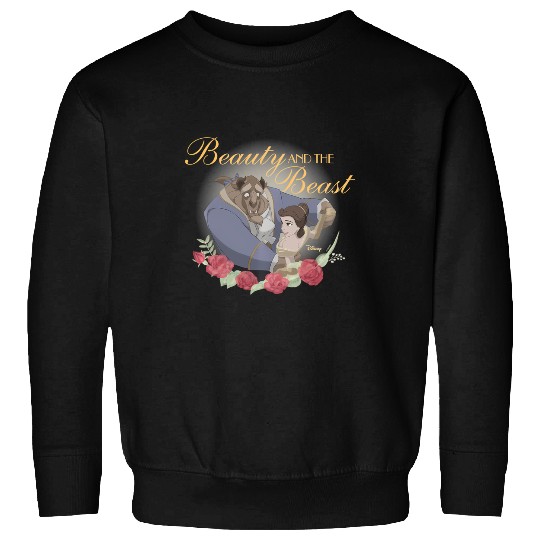 Disney Princess - Beauty And The Beast Roses Sweatshirts