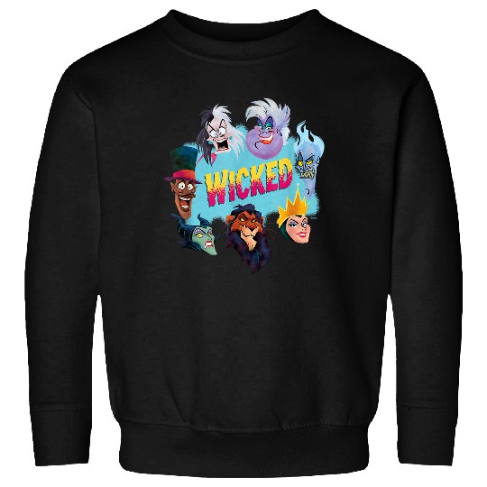 Disney Villains Wicked Ensemble of Evil Sweatshirts