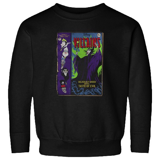 Disney Villains Deliciously Wicked Comic Sweatshirts