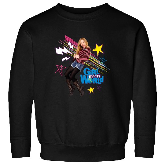 Disney Channel Girl Meets World Maya Hart Character Art Sweatshirts