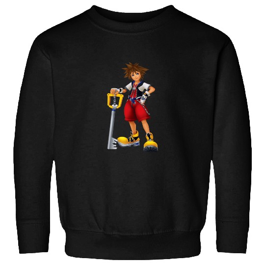 Disney Kingdom Hearts Sora Key Blade TShirt Sweatshirts