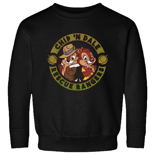 Disneys Chip 'n Dale Rescue Rangers Logo Sweatshirts