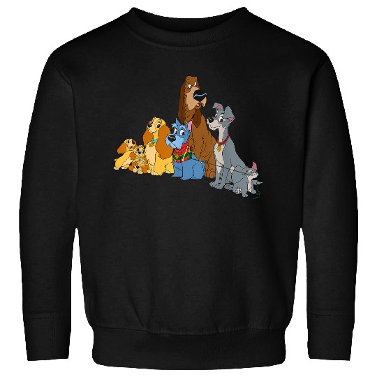 Disneys Lady And The Tramp Dogs Sweatshirts
