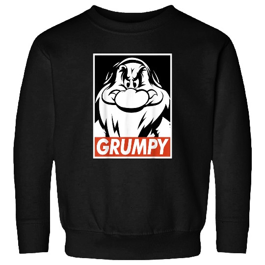 Disneyss Snow White Grumpy Streetwear Poster Sweatshirts