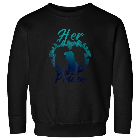 Disneys little mermaid eric her prince couples Sweatshirts