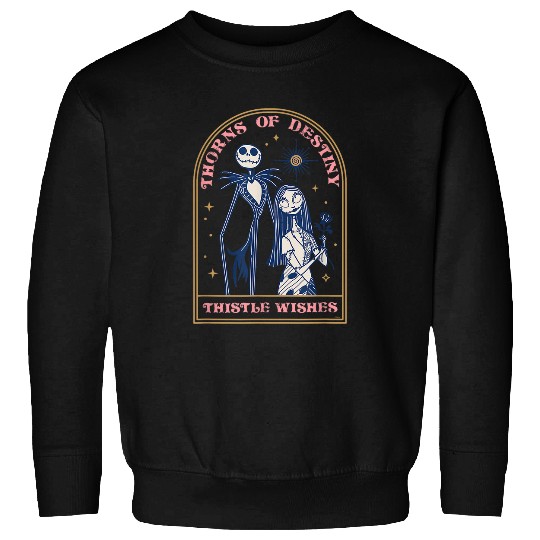 Disneyss The Nightmare Before Christmas Jack And Sally Destiny Sweatshirts