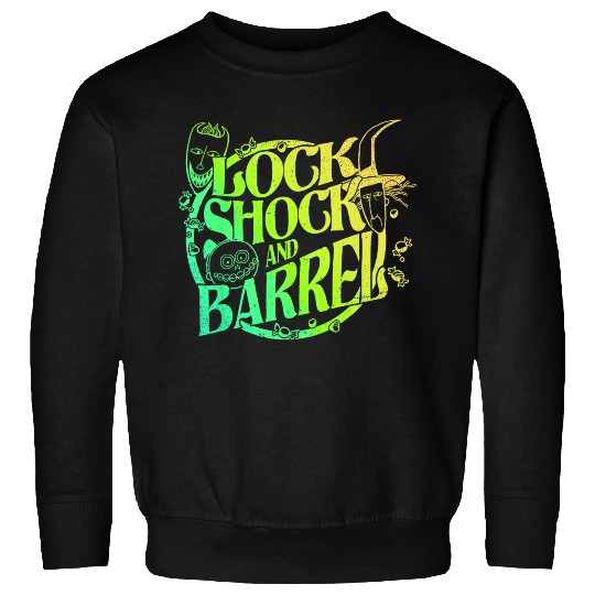 Disneyss The Nightmare Before Christmas Lock Shock Barrel V2 Sweatshirts