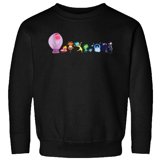 Disneyss And Pixarss Inside Out 2 Emotions Toony Lineup Sweatshirts