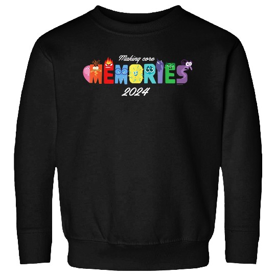 Disneyss And Pixarss Inside Out 2 Making Core Memories 2024 Sweatshirts
