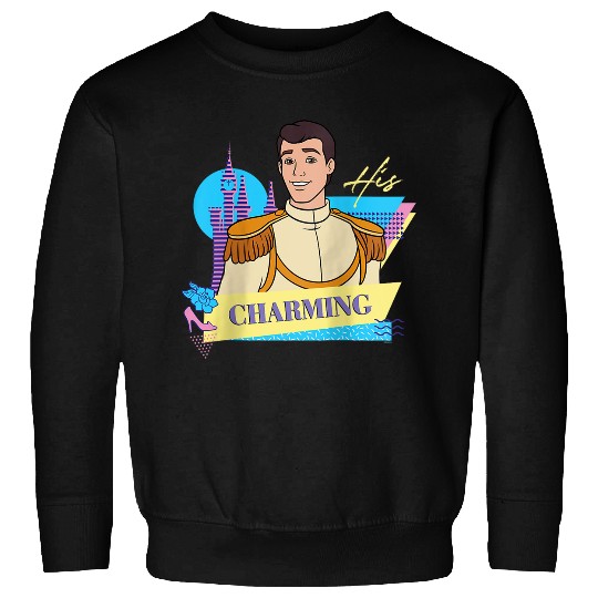 Disneyss Cinde Retro Couples Matching His Prince Charming Sweatshirts