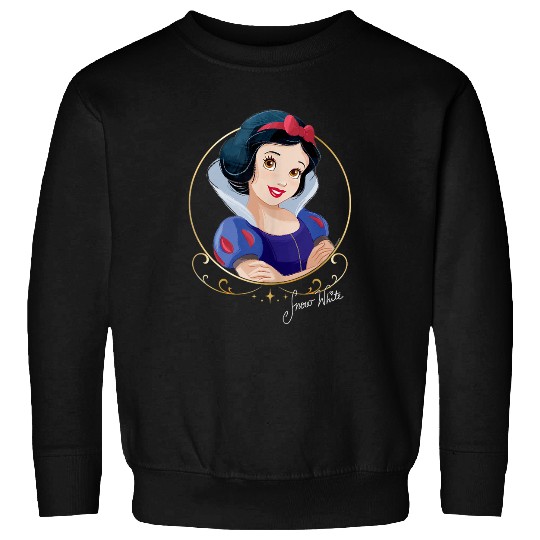 Disneyss Princess Royalty Group Matching Snow White 2 sided Sweatshirts