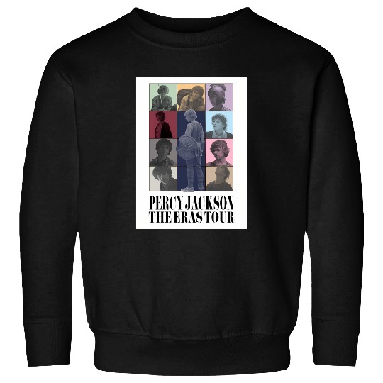Percy Jackson Eras Tour Poster Sweatshirts
