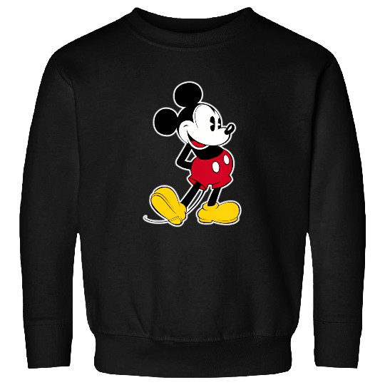Disney Mickey Mouse Classic Small Pose Sweatshirts