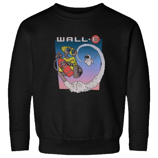 Disney Pixar Wall-E Fly Eve Retro Distressed Sweatshirts