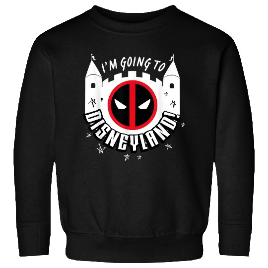 Marvels Studios Deadpool Wolverine Im Going To Disneyssland Sweatshirts