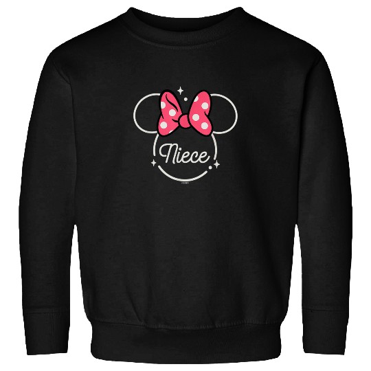 Disney Minnie Mouse Niece Head Icon Magic Family Sweatshirts