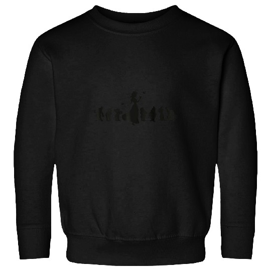 Disneys snow white and seven dwarfs silhouettes Sweatshirts