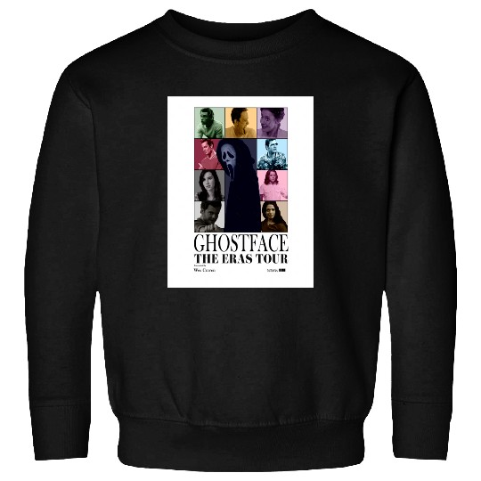 Scream Eras Tour Poster Ghostfaces Version Sweatshirts