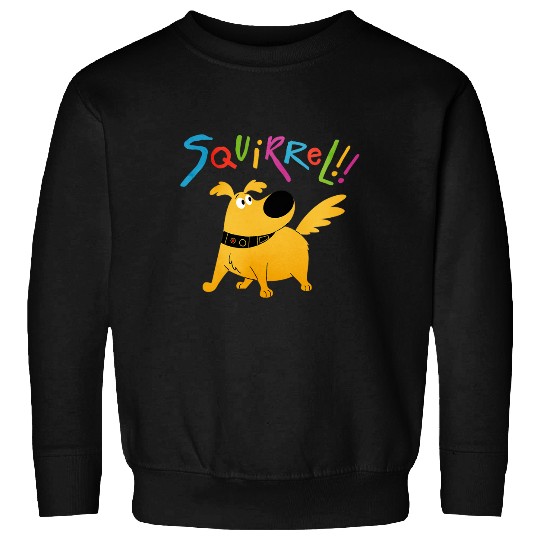 Disney Pixar UP Dug Squirrel Pose Sweatshirts